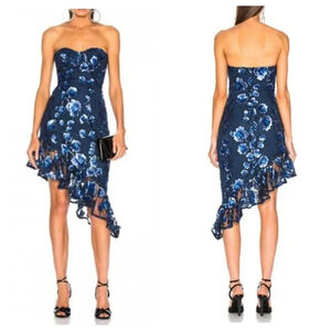 Atoir The Answer Dress in Navy Sequin Size 2 or XS